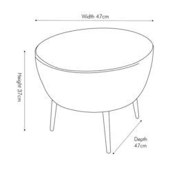 Pacific Lifestyle Pacific Donato Leather Footstool 11 Pacific Lifestyle Pacific Donato Leather Footstool -Furniture Sale Shop 30821797 alt06