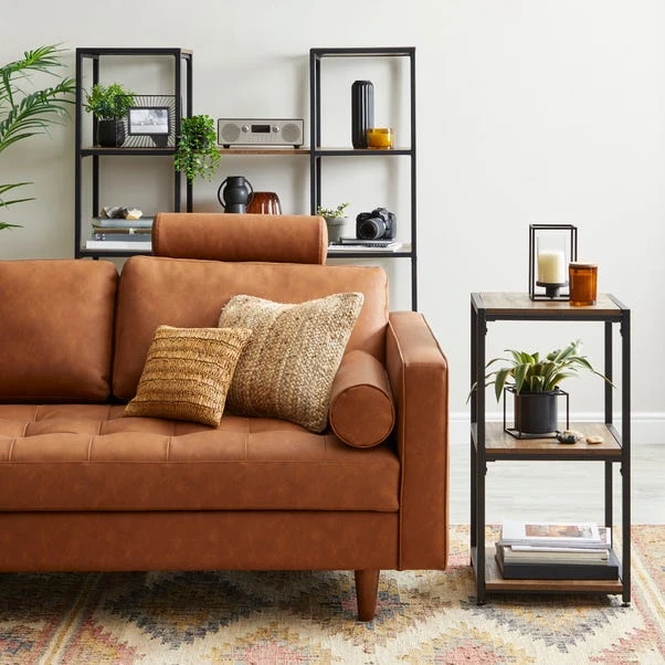 Dunelm Modular Fulton 3 Shelf Small Shelving Unit 2 Dunelm Modular Fulton 3 Shelf Small Shelving Unit - Image 2