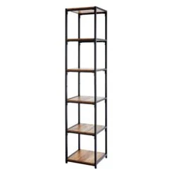 Dunelm Modular Fulton 6 Shelf Tall Shelving Unit -Furniture Sale Shop 60192215 alt06